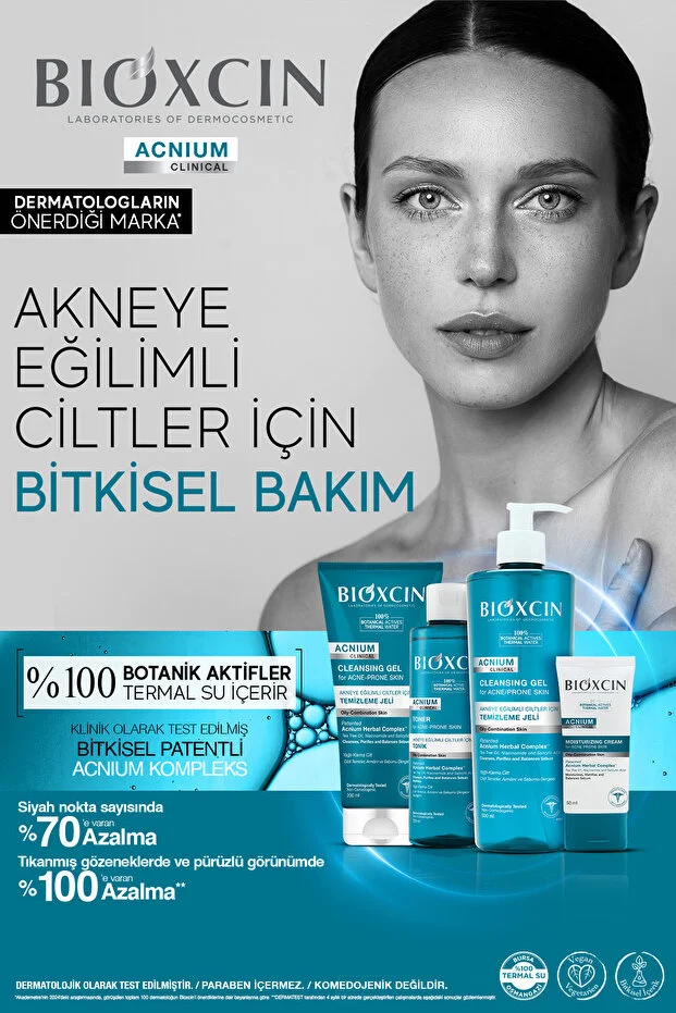 Acnium Sebum Dengeleyici Yüz Yıkama Jeli 500ml 1 Alana 1 Hediye Salisilik Asit Çay Ağacı Niasinamid